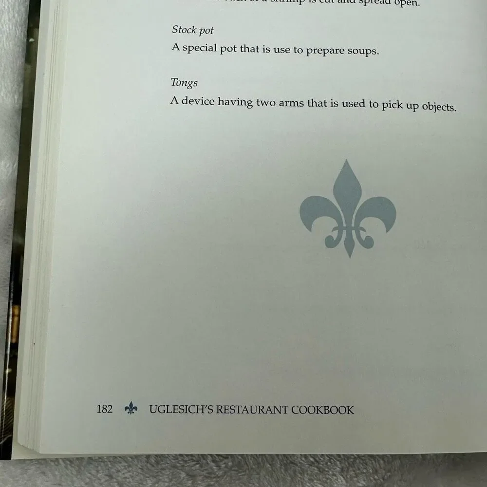 Uglesich's‎ Restaurant Cookbook By John Uglesichs Hardcover Recipe Book